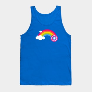 CAP SHIELD RAINBOW Tank Top